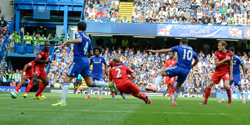 Chelsea v Leicester City, Sky Bet Premiership, 23 August 2014,
